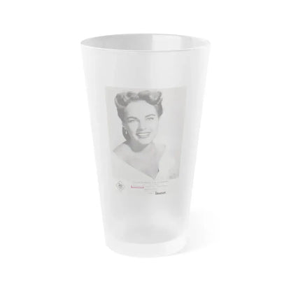 Terry Moore #316 (Vintage Female Icon) Frosted Pint Glass 16oz 16oz Frosted - Go Mug Yourself