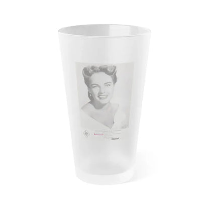 Terry Moore #316 (Vintage Female Icon) Frosted Pint Glass 16oz 16oz Frosted - Go Mug Yourself