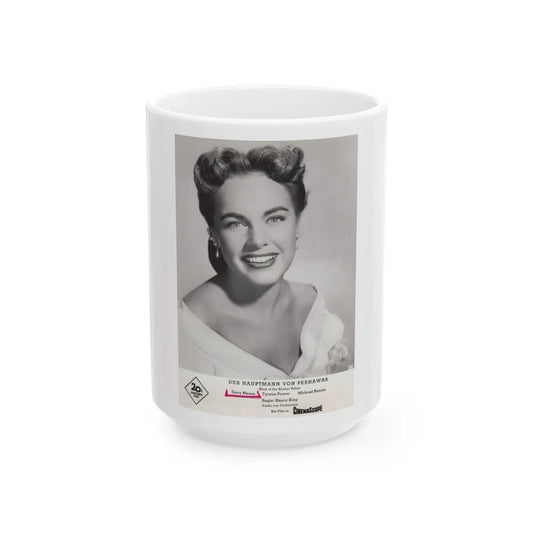 Terry Moore #316 (Vintage Female Icon) White Coffee Mug-15oz-Go Mug Yourself