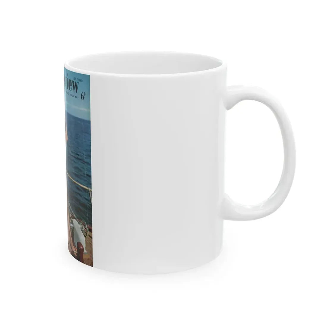 Terry Moore #32 - Mag. Cover (Vintage Female Icon) White Coffee Mug - Go Mug Yourself