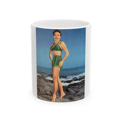 Terry Moore #322 - Photplay Pin-Ups (Vintage Female Icon) White Coffee Mug 11oz - Go Mug Yourself