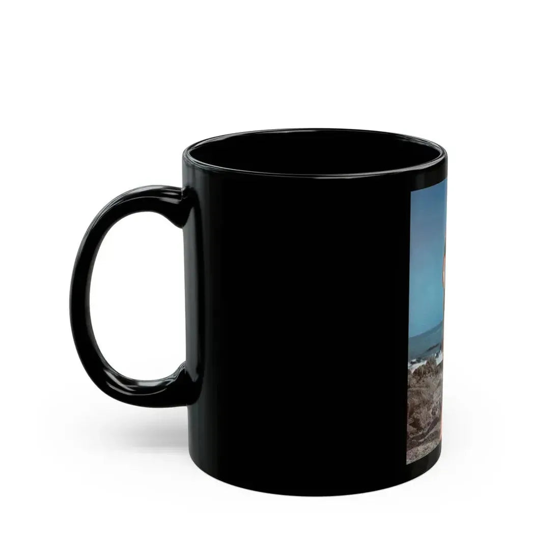 Terry Moore #322 - Photplay Pin-Ups2 (Vintage Female Icon) Black Coffee Mug - Go Mug Yourself