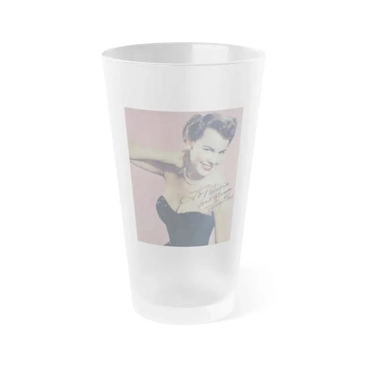 Terry Moore #3231 (Vintage Female Icon) Frosted Pint Glass 16oz 16oz Frosted - Go Mug Yourself