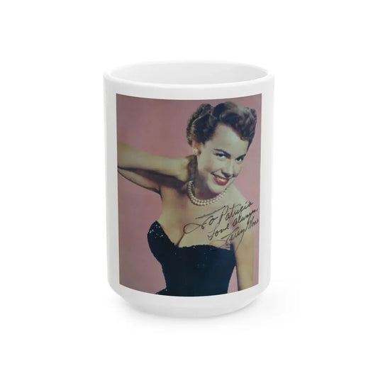 Terry Moore #3231 (Vintage Female Icon) White Coffee Mug 15oz - Go Mug Yourself