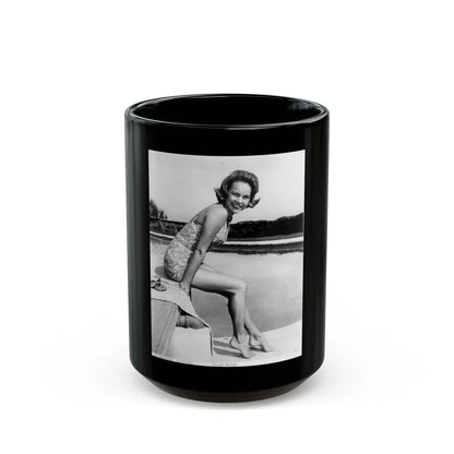 Terry Moore #326 (Vintage Female Icon) Black Coffee Mug-15oz-Go Mug Yourself