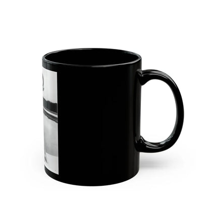 Terry Moore #326 (Vintage Female Icon) Black Coffee Mug-Go Mug Yourself