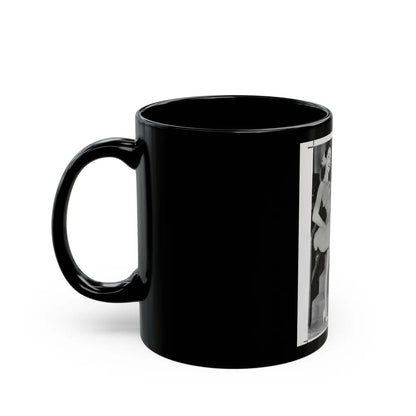 Terry Moore #338 (Vintage Female Icon) Black Coffee Mug-Go Mug Yourself