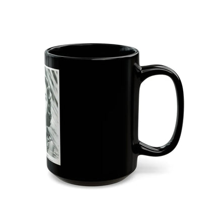 Terry Moore #339 (Vintage Female Icon) Black Coffee Mug-Go Mug Yourself