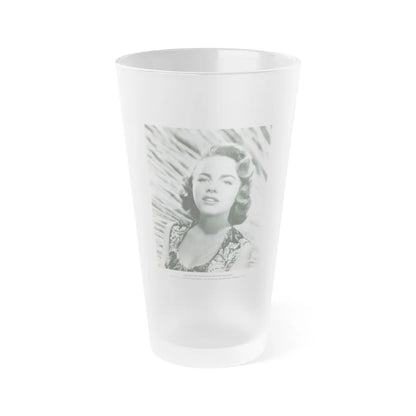 Terry Moore #339 (Vintage Female Icon) Frosted Pint Glass 16oz-16oz-Frosted-Go Mug Yourself