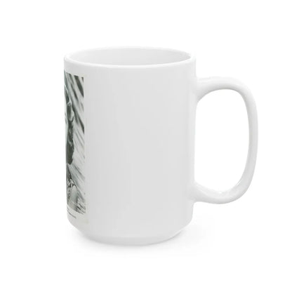 Terry Moore #339 (Vintage Female Icon) White Coffee Mug-Go Mug Yourself