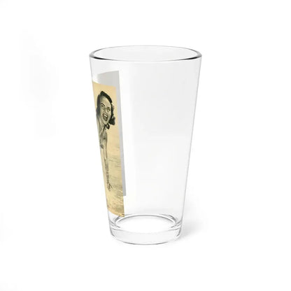 Terry Moore #348 (Vintage Female Icon) Pint Glass 16oz - Go Mug Yourself