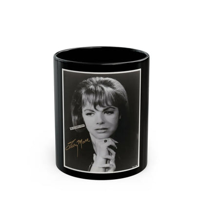 Terry Moore #355 (Vintage Female Icon) Black Coffee Mug-11oz-Go Mug Yourself