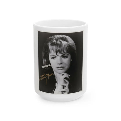 Terry Moore #355 (Vintage Female Icon) White Coffee Mug-15oz-Go Mug Yourself
