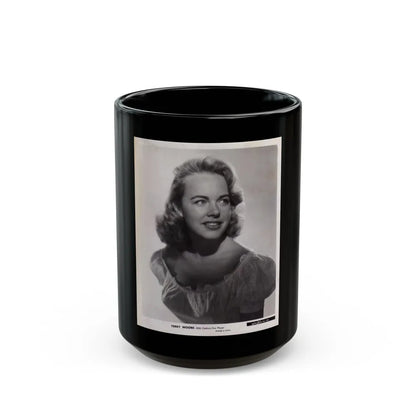 Terry Moore #356 (Vintage Female Icon) Black Coffee Mug-15oz-Go Mug Yourself