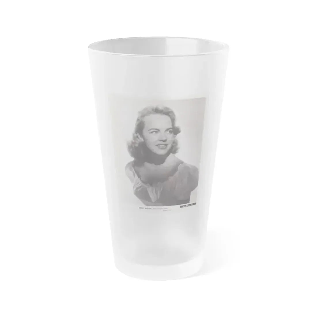 Terry Moore #356 (Vintage Female Icon) Frosted Pint Glass 16oz 16oz Frosted - Go Mug Yourself