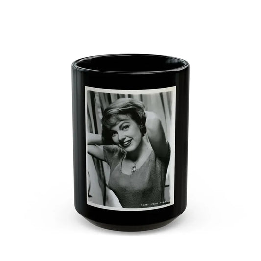 Terry Moore #357 (Vintage Female Icon) Black Coffee Mug 15oz - Go Mug Yourself