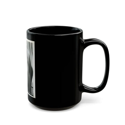 Terry Moore #357 (Vintage Female Icon) Black Coffee Mug-Go Mug Yourself