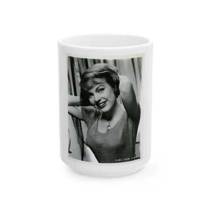 Terry Moore #357 (Vintage Female Icon) White Coffee Mug-15oz-Go Mug Yourself