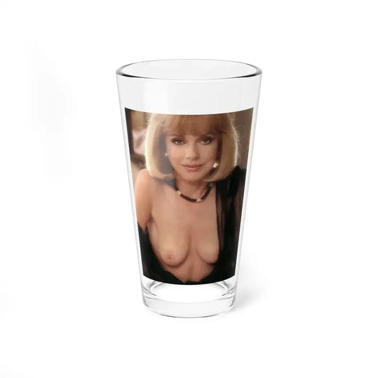 Terry Moore #400 - Unreleased Aug. '84 Playboy Photo from shoot topless in lingerie1 (Vintage Female Icon) Pint Glass 16oz 16oz - Go Mug Yourself