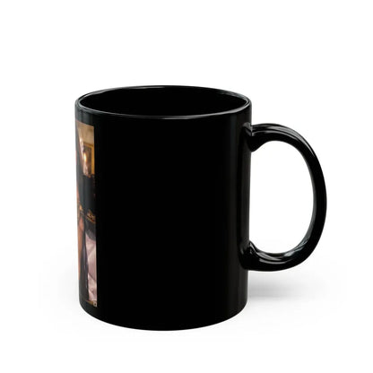 Terry Moore #401 - Unreleased Aug. '84 Playboy Photo from shoot topless in lingerie (Vintage Female Icon) Black Coffee Mug - Go Mug Yourself