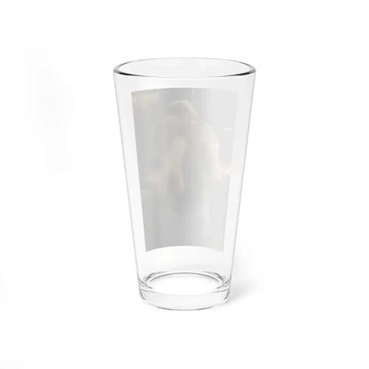 Terry Moore #408 - Unreleased Aug. '84 Playboy Photo from shoot toplesss in lingerie & heels (Vintage Female Icon) Pint Glass 16oz - Go Mug Yourself