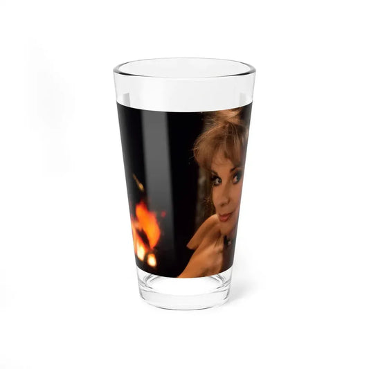 Terry Moore #411 - Unreleased Aug. '84 Playboy Photo from shoot (Vintage Female Icon) Pint Glass 16oz 16oz - Go Mug Yourself