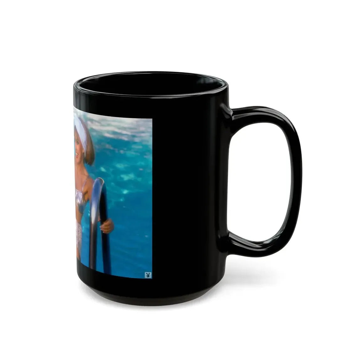Terry Moore #415 - Unreleased Aug. '84 Playboy Photo from shoot non nude (Vintage Female Icon) Black Coffee Mug - Go Mug Yourself