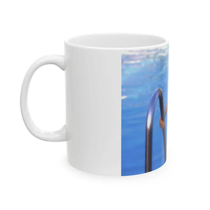Terry Moore #415 - Unreleased Aug. '84 Playboy Photo from shoot non nude1 (Vintage Female Icon) White Coffee Mug - Go Mug Yourself