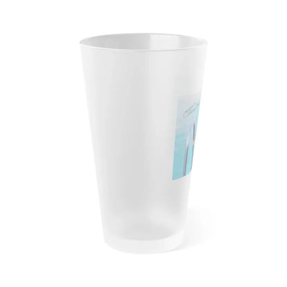 Terry Moore #415 - Unreleased Aug. '84 Playboy Photo from shoot non nude2 (Vintage Female Icon) Frosted Pint Glass 16oz - Go Mug Yourself