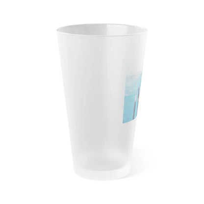 Terry Moore #415 - Unreleased Aug. '84 Playboy Photo from shoot non nude (Vintage Female Icon) Frosted Pint Glass 16oz-Go Mug Yourself