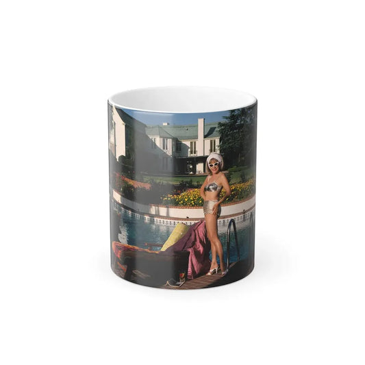 Terry Moore #416 - Unreleased Aug. '84 Playboy Photo from shoot non nude (Vintage Female Icon) Color Changing Mug 11oz Default Title - Go Mug Yourself