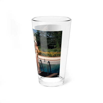 Terry Moore #416 - Unreleased Aug. '84 Playboy Photo from shoot non nude (Vintage Female Icon) Pint Glass 16oz - Go Mug Yourself