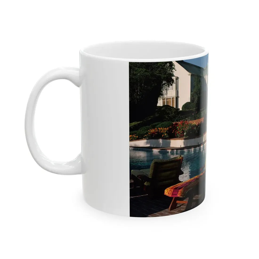 Terry Moore #416 - Unreleased Aug. '84 Playboy Photo from shoot non nude (Vintage Female Icon) White Coffee Mug - Go Mug Yourself