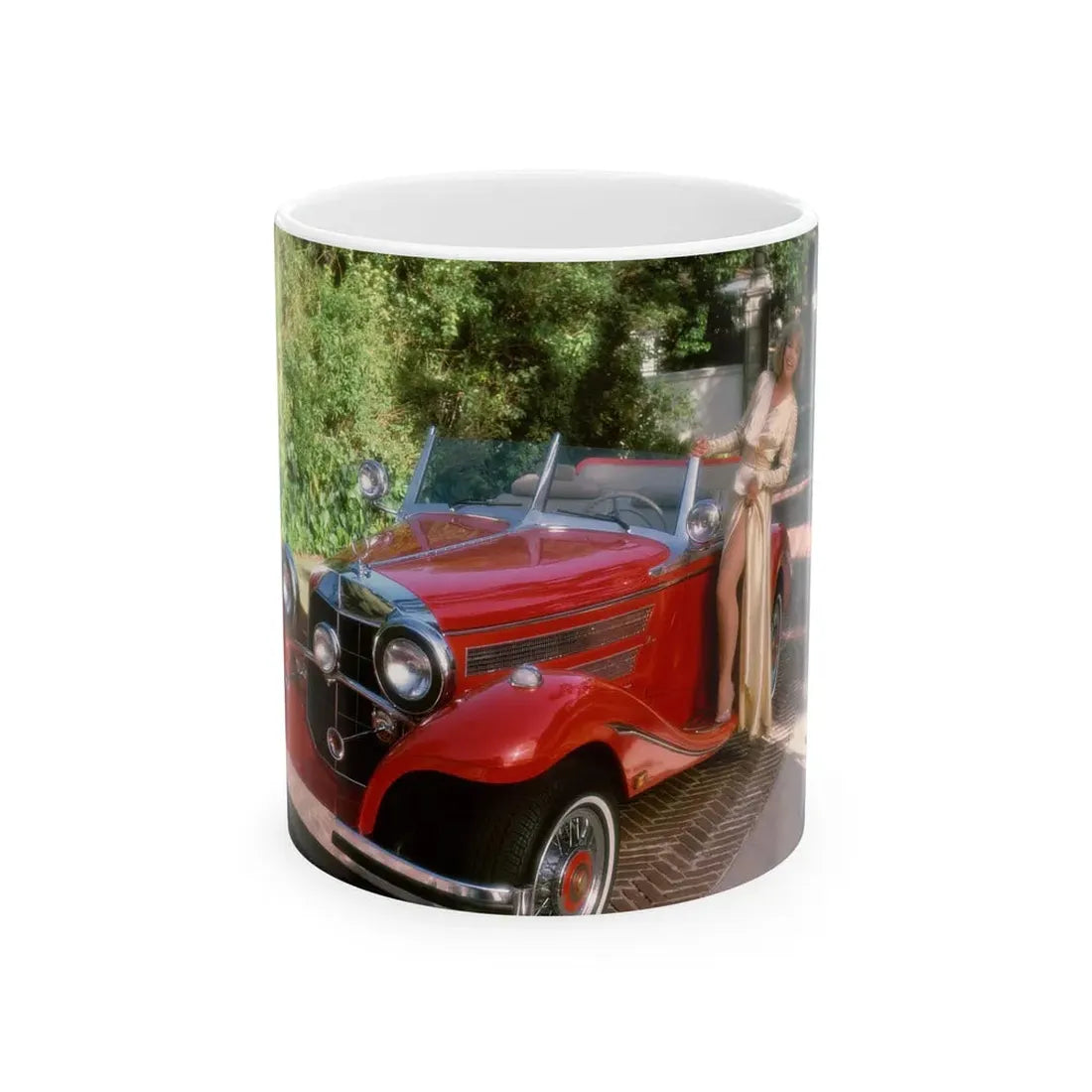 Terry Moore #417 - Unreleased Aug. '84 Playboy Photo from shoot non nude (Vintage Female Icon) White Coffee Mug 11oz - Go Mug Yourself