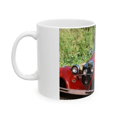 Terry Moore #417 - Unreleased Aug. '84 Playboy Photo from shoot non nude (Vintage Female Icon) White Coffee Mug - Go Mug Yourself