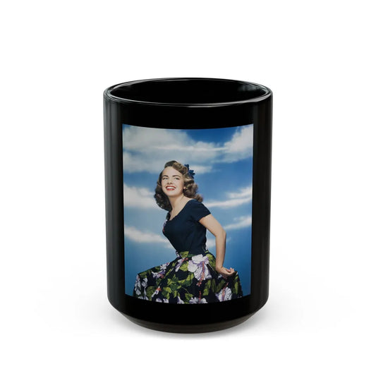 Terry Moore #421 (Vintage Female Icon) Black Coffee Mug-15oz-Go Mug Yourself