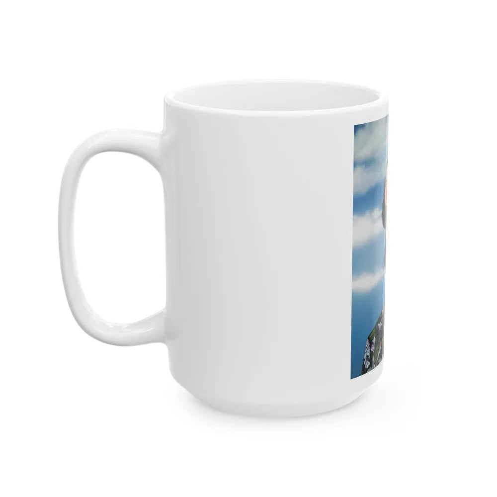 Terry Moore #421 (Vintage Female Icon) White Coffee Mug-Go Mug Yourself
