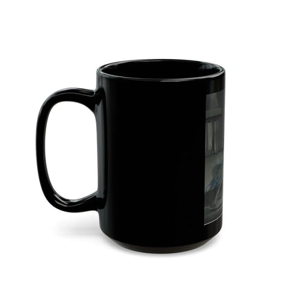 Terry Moore #424 (Vintage Female Icon) Black Coffee Mug-Go Mug Yourself