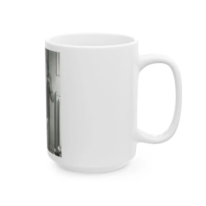 Terry Moore #424 (Vintage Female Icon) White Coffee Mug-Go Mug Yourself