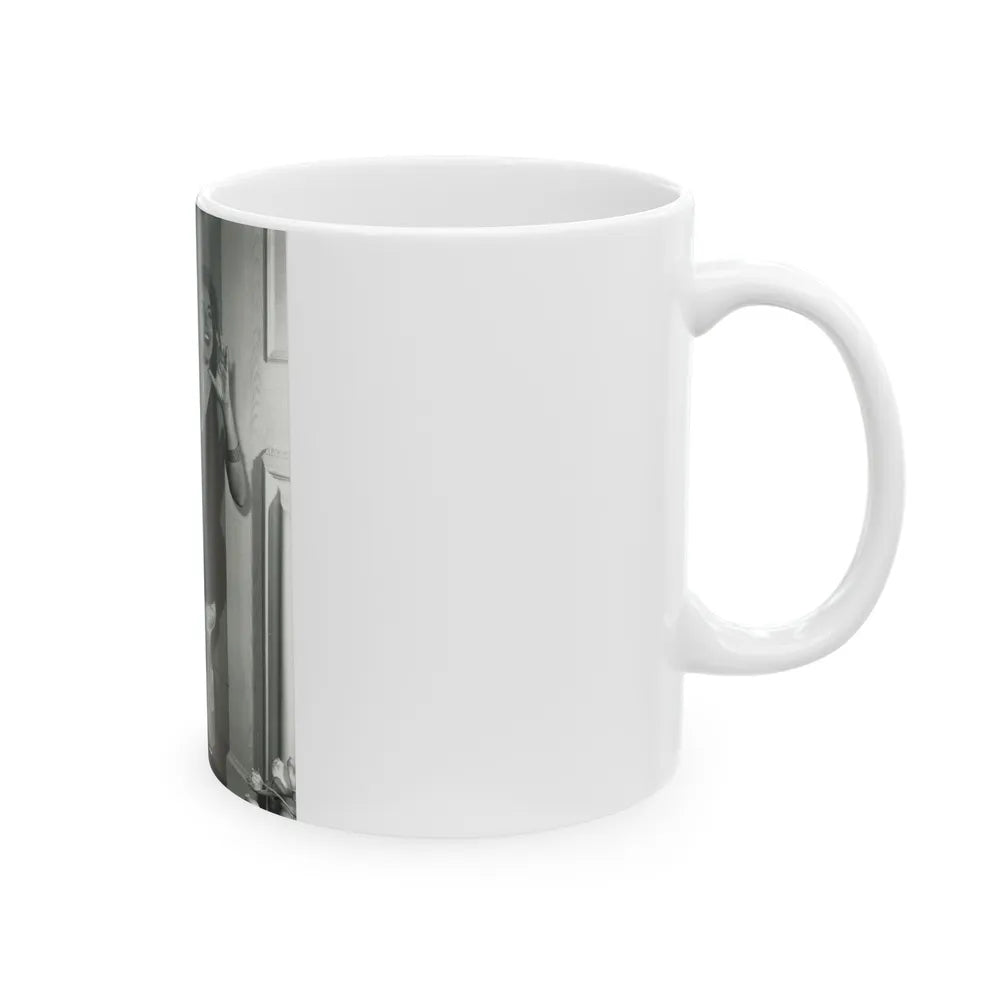 Terry Moore #424 (Vintage Female Icon) White Coffee Mug-Go Mug Yourself