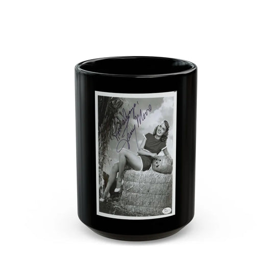Terry Moore #427 (Vintage Female Icon) Black Coffee Mug-15oz-Go Mug Yourself