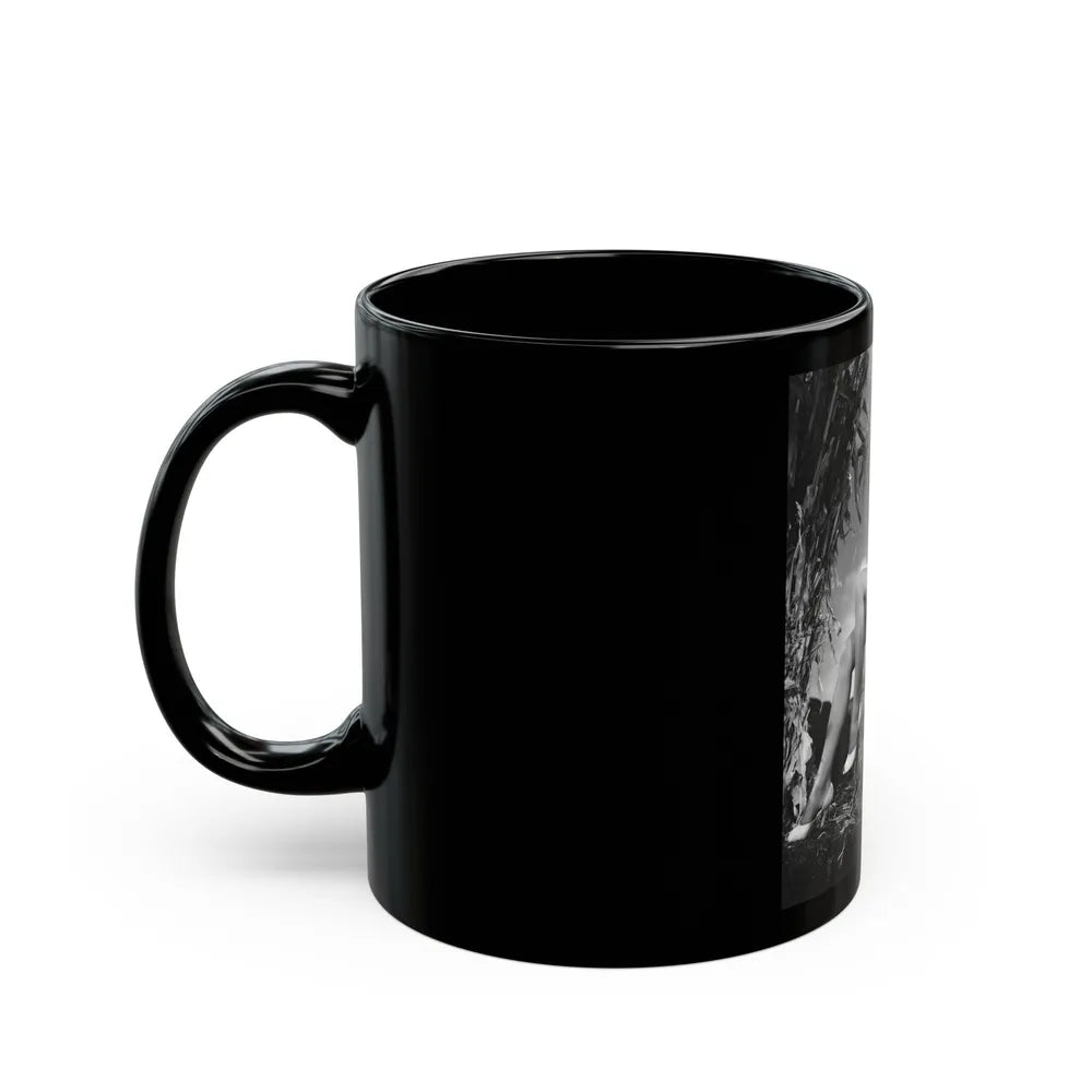 Terry Moore #428 (Vintage Female Icon) Black Coffee Mug-Go Mug Yourself