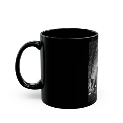 Terry Moore #428 (Vintage Female Icon) Black Coffee Mug-Go Mug Yourself