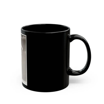 Terry Moore #43 - 1-Piece B&W Barefoot Swimsuit Cheesecake Photo from 60's (Vintage Female Icon) Black Coffee Mug - Go Mug Yourself