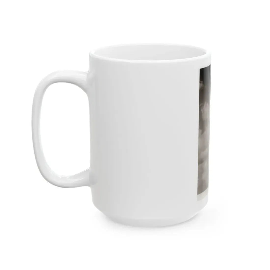 Terry Moore #43 - 1-Piece B&W Barefoot Swimsuit Cheesecake Photo from 60's (Vintage Female Icon) White Coffee Mug - Go Mug Yourself