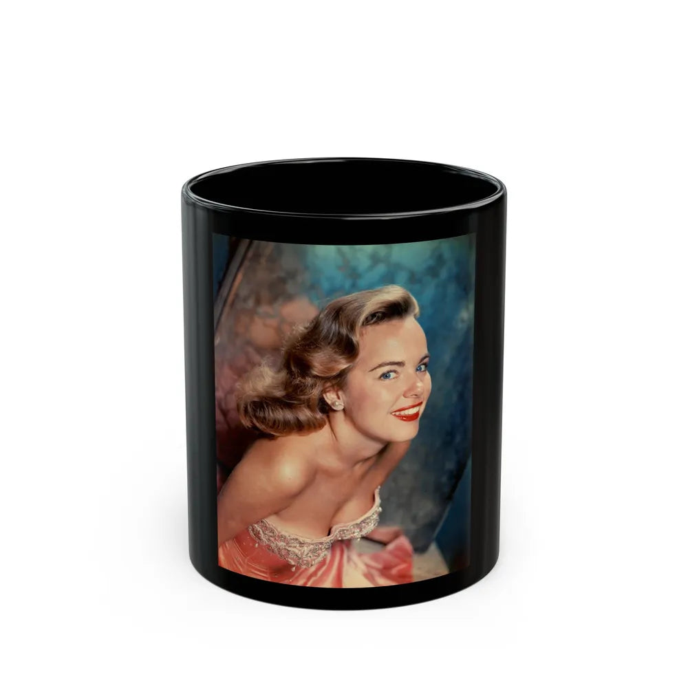 Terry Moore #431 (Vintage Female Icon) Black Coffee Mug-11oz-Go Mug Yourself