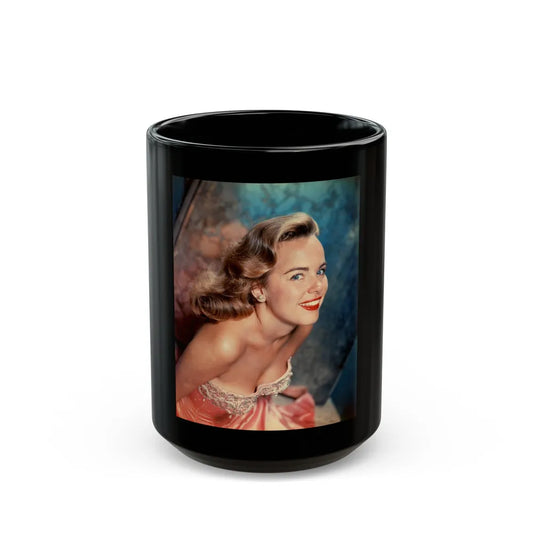 Terry Moore #431 (Vintage Female Icon) Black Coffee Mug-15oz-Go Mug Yourself