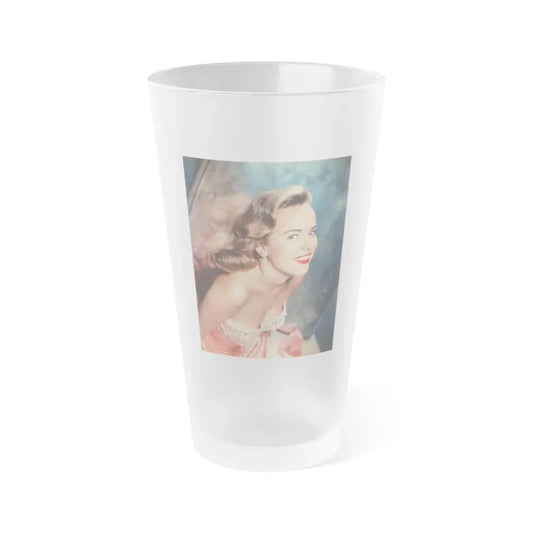 Terry Moore #431 (Vintage Female Icon) Frosted Pint Glass 16oz 16oz Frosted - Go Mug Yourself