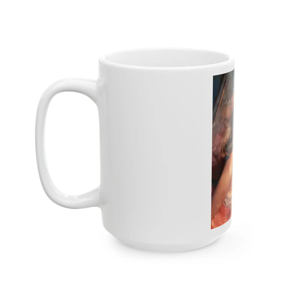 Terry Moore #431 (Vintage Female Icon) White Coffee Mug-Go Mug Yourself
