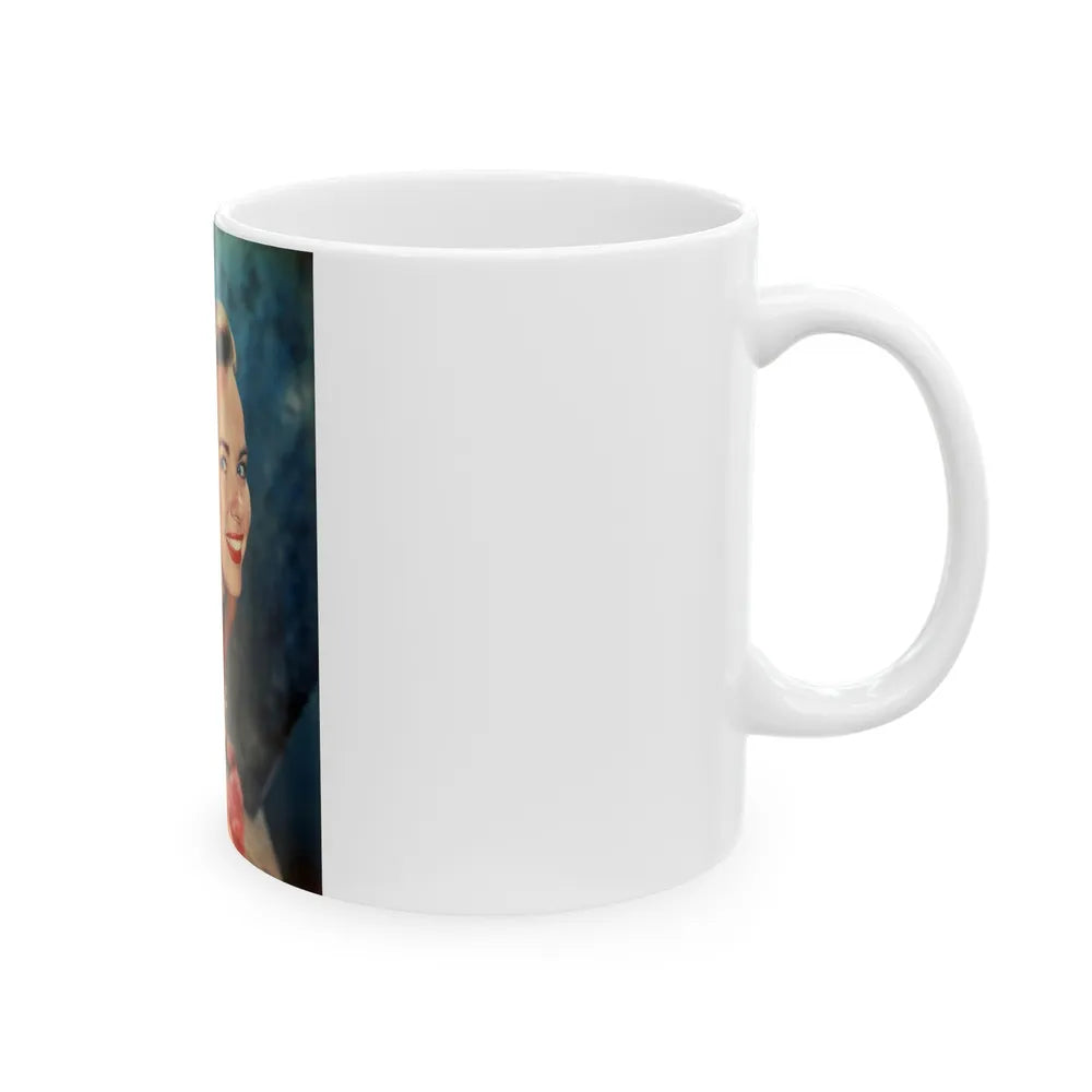 Terry Moore #431 (Vintage Female Icon) White Coffee Mug-Go Mug Yourself